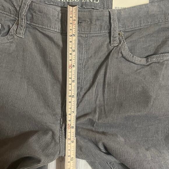 NWT Lands End Five-Pocket Corduroy Pants, Mid-Rise Bootcut Size 12T - Picture 13 of 16